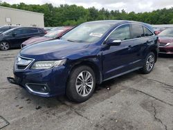 Salvage cars for sale at Exeter, RI auction: 2016 Acura RDX Advance