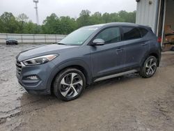 Salvage cars for sale at York Haven, PA auction: 2017 Hyundai Tucson Limited