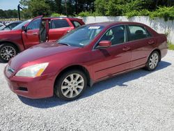 Honda Accord ex salvage cars for sale: 2006 Honda Accord EX