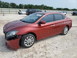 Salvage cars for sale from Copart New Braunfels, TX: 2016 Nissan Sentra S