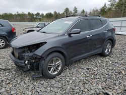 Salvage cars for sale at Windham, ME auction: 2017 Hyundai Santa FE Sport