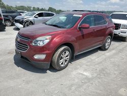 Salvage cars for sale at Cahokia Heights, IL auction: 2017 Chevrolet Equinox LT