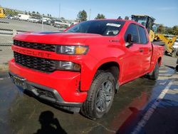 Chevrolet Silverado c1500 Custom salvage cars for sale: 2021 Chevrolet Silverado C1500 Custom