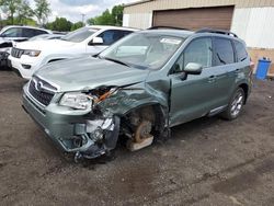 Salvage cars for sale at New Britain, CT auction: 2015 Subaru Forester 2.5I Touring