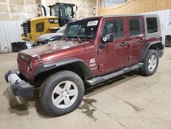 Salvage cars for sale from Copart Anchorage, AK: 2007 Jeep Wrangler Sahara