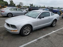 Salvage cars for sale from Copart Van Nuys, CA: 2005 Ford Mustang