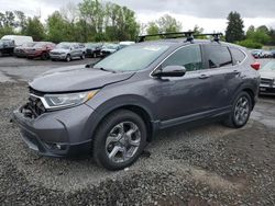 Honda cr-v exl salvage cars for sale: 2017 Honda CR-V EXL