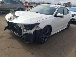 Salvage cars for sale at New Britain, CT auction: 2019 Acura TLX Technology