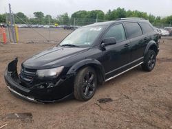 Salvage cars for sale from Copart Chalfont, PA: 2019 Dodge Journey Crossroad