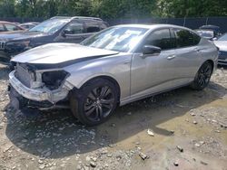 Acura tlx Tech a salvage cars for sale: 2023 Acura TLX Tech A