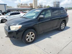 Salvage cars for sale at New Orleans, LA auction: 2009 Toyota Highlander