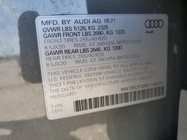 2021 Audi Q3 Premium Plus S Line 45