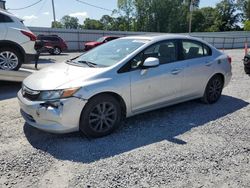 Honda Civic EXL salvage cars for sale: 2012 Honda Civic EXL