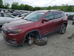 Jeep Grand Cherokee salvage cars for sale: 2020 Jeep Cherokee Latitude Plus