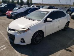 Salvage cars for sale at Rancho Cucamonga, CA auction: 2015 Toyota Corolla L