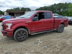 Salvage cars for sale at Seaford, DE auction: 2016 Ford F150 Super Cab