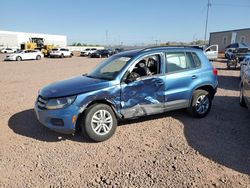 Salvage cars for sale from Copart Phoenix, AZ: 2017 Volkswagen Tiguan S
