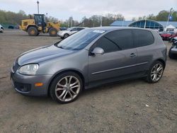 Salvage cars for sale at East Granby, CT auction: 2007 Volkswagen New GTI