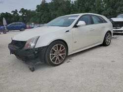 Salvage cars for sale at Ocala, FL auction: 2014 Cadillac CTS-V
