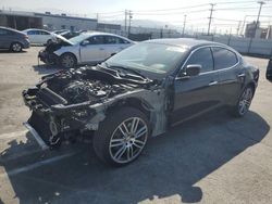 Salvage cars for sale from Copart Sun Valley, CA: 2016 Maserati Ghibli S