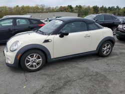 Salvage cars for sale at Exeter, RI auction: 2013 Mini Cooper Coupe