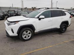 Salvage cars for sale at Los Angeles, CA auction: 2021 Toyota Rav4 LE