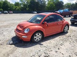 Salvage cars for sale from Copart Madisonville, TN: 2003 Volkswagen New Beetle GLS