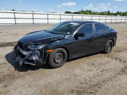 Honda salvage cars for sale: 2019 Honda Civic LX