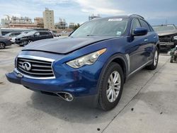 Salvage cars for sale at New Orleans, LA auction: 2013 Infiniti FX37