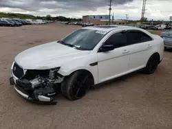 Salvage cars for sale at Colorado Springs, CO auction: 2016 Ford Taurus SHO