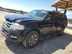 Ford Expedition el xlt salvage cars for sale: 2017 Ford Expedition EL XLT