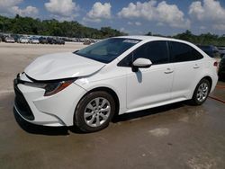 Salvage cars for sale from Copart Apopka, FL: 2022 Toyota Corolla LE