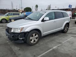 Salvage cars for sale from Copart Wilmington, CA: 2010 Dodge Journey SXT
