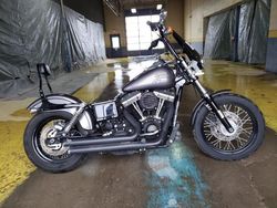 Salvage motorcycles for sale at Indianapolis, IN auction: 2014 Harley-Davidson Fxdb Dyna Street BOB