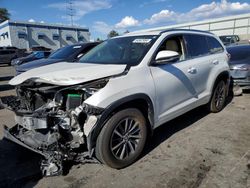 Salvage cars for sale at Albuquerque, NM auction: 2017 Toyota Highlander SE