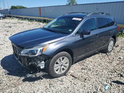 Salvage cars for sale at Franklin, WI auction: 2015 Subaru Outback 2.5I Premium