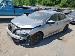 Salvage cars for sale at Marlboro, NY auction: 2019 Honda Civic EX