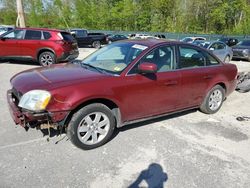 Salvage cars for sale from Copart Candia, NH: 2007 Mercury Montego Luxury