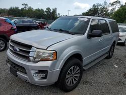 Salvage cars for sale at Riverview, FL auction: 2017 Ford Expedition EL XLT