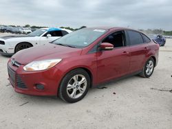 Salvage cars for sale from Copart San Antonio, TX: 2014 Ford Focus SE