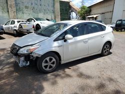 Salvage cars for sale at Kapolei, HI auction: 2015 Toyota Prius