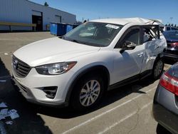 Salvage cars for sale at Vallejo, CA auction: 2016 Mazda CX-5 Touring