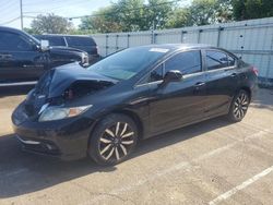 Salvage cars for sale at Moraine, OH auction: 2015 Honda Civic EXL