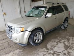 Ford Escape Limited salvage cars for sale: 2010 Ford Escape Limited