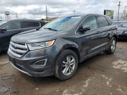 Salvage cars for sale at Chicago Heights, IL auction: 2016 Ford Edge SEL