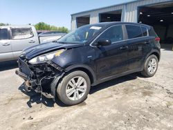 Salvage cars for sale from Copart Chambersburg, PA: 2017 KIA Sportage LX