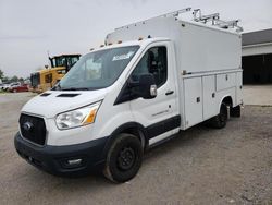 Salvage trucks for sale at Cicero, IN auction: 2020 Ford Transit T-350