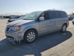 Salvage cars for sale at Sun Valley, CA auction: 2014 Chrysler Town & Country Touring