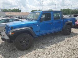 Salvage cars for sale from Copart Columbus, OH: 2021 Jeep Gladiator Sport