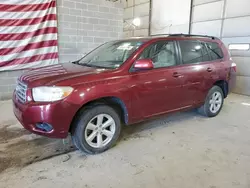 Salvage cars for sale at Columbia, MO auction: 2008 Toyota Highlander